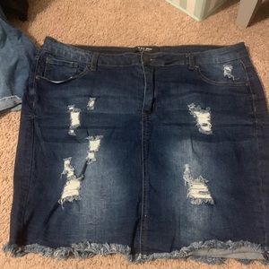 Women’s jean skirt